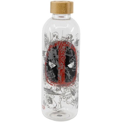 Botella cristal Deadpool Marvel 1030ml - imagen 2