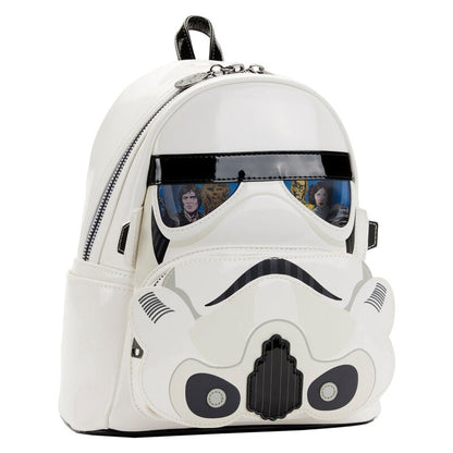 Mochila Lenticular Stormtrooper Star Wars Loungefly 25cm - imagen 2