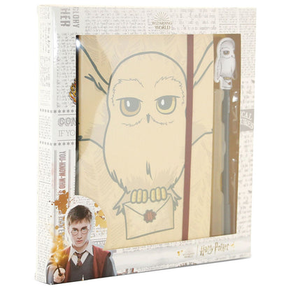 Set diario + boligrafo Hedwig Harry Potter - imagen 4