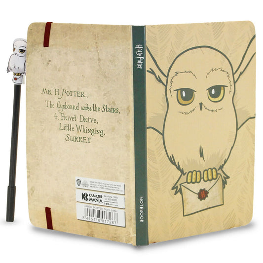 Set diario + boligrafo Hedwig Harry Potter - imagen 2
