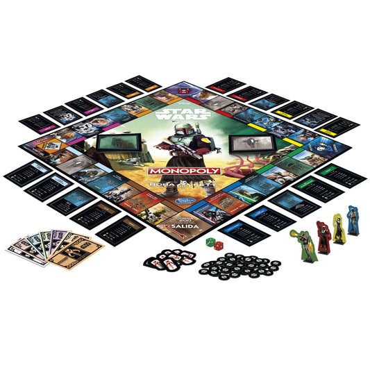 Juego Monopoly Boba Fett Star Wars español - imagen 2