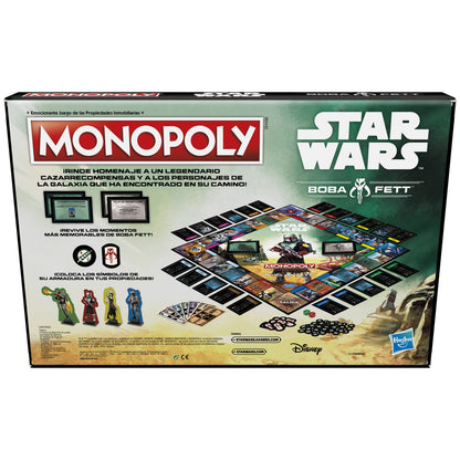 Juego Monopoly Boba Fett Star Wars español - imagen 5