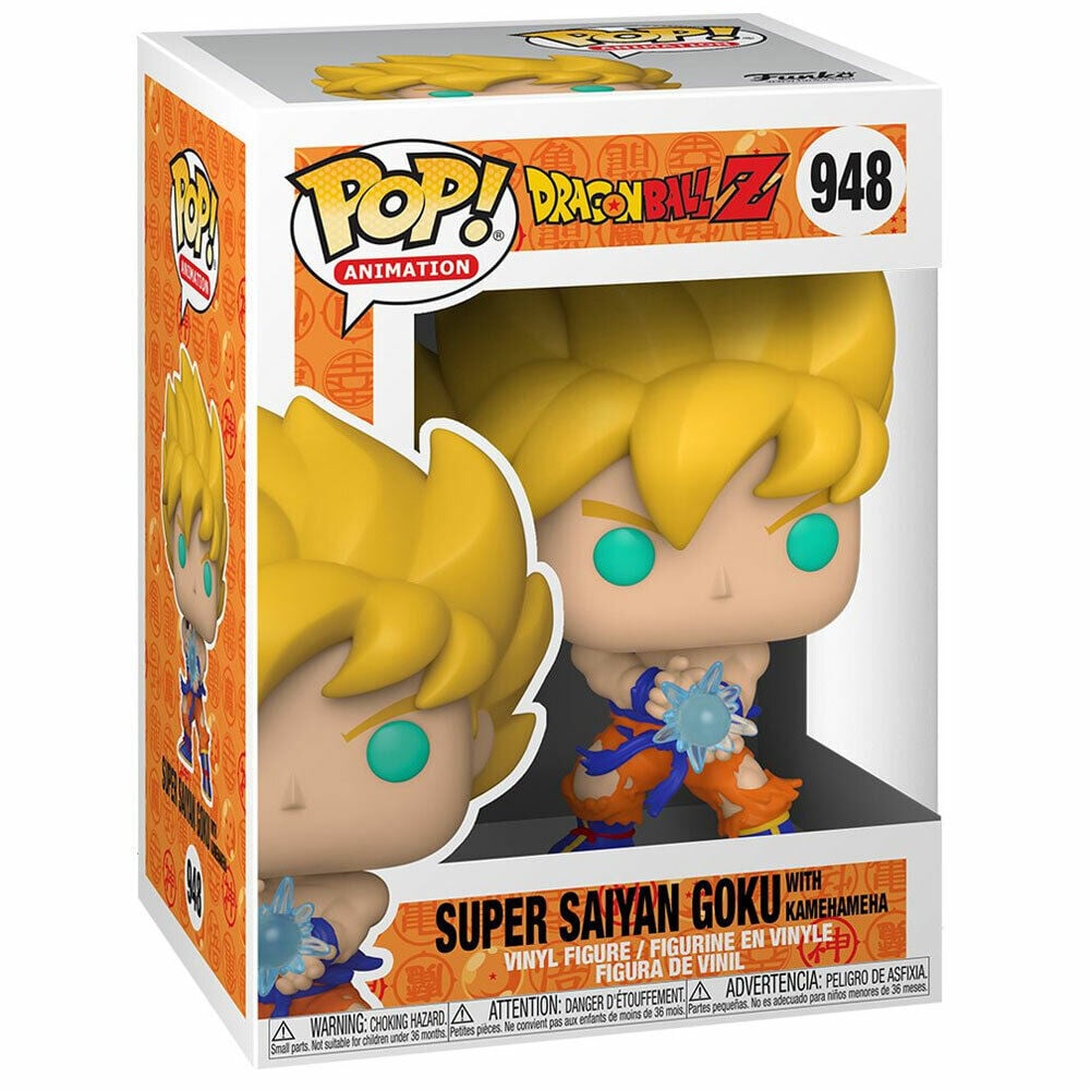 Figura POP Dragon Ball Z Super Saiyan Goku Kamehameha Wave - imagen 3