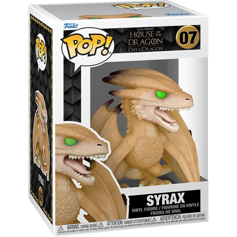 Figura POP Juego de Tronos La Casa del Dragon Syrax - imagen 3