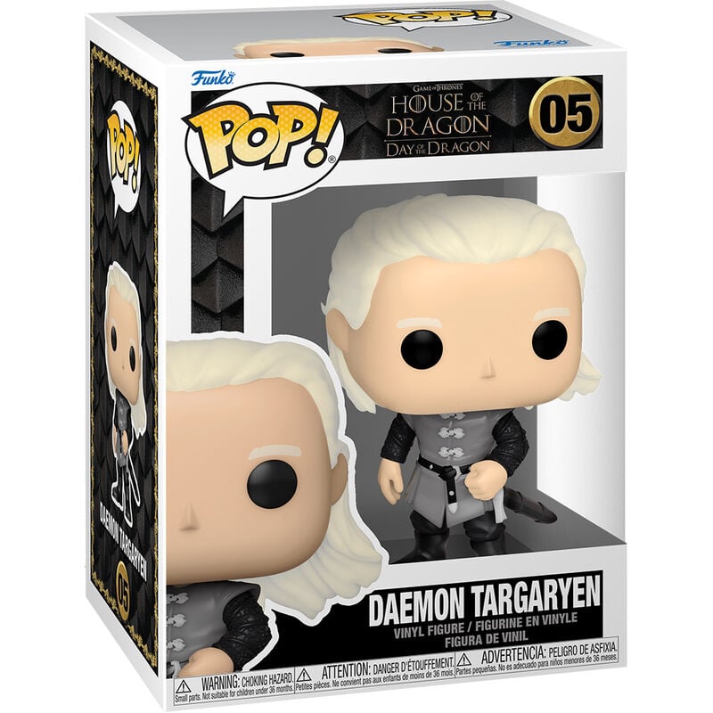 Figura POP Juego de Tronos La Casa del Dragon Daemon Targaryen - imagen 3