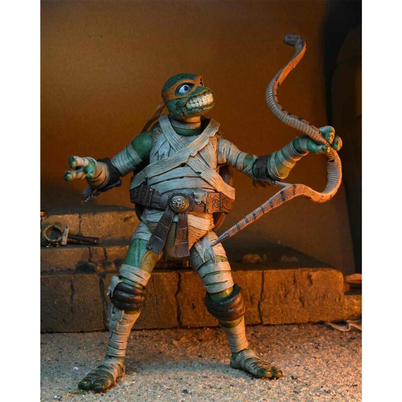 Figura Ultimate Michelangelo as the Mummy Las tortugas Ninja 18cm - imagen 4