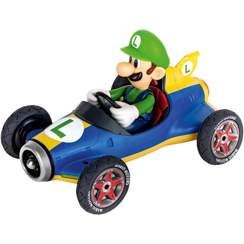 Set 2 coches Pull Speed Mario + Luigi Mario Kart 8 - imagen 2