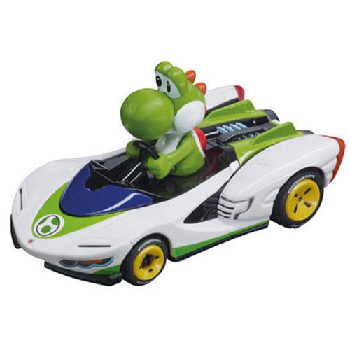 Set 2 coches Pull Speed Mario + Yoshi Mario Kart - imagen 2