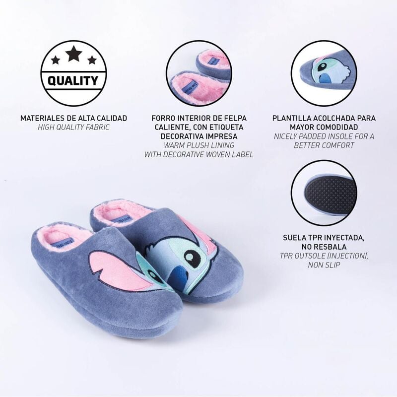 Pantuflas Stitch Disney adulto - imagen 5