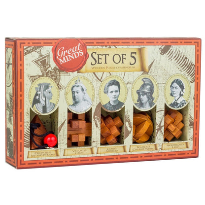 Set 5 juegos habilidad Women The Great Minds