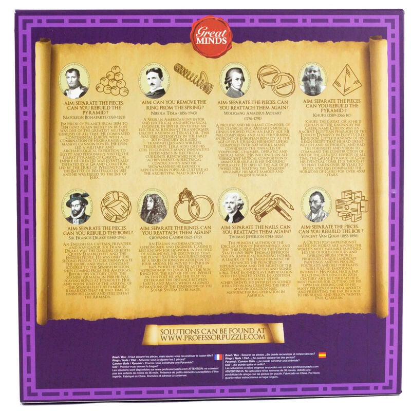 Set 8 juegos habilidad The Great Minds - imagen 4