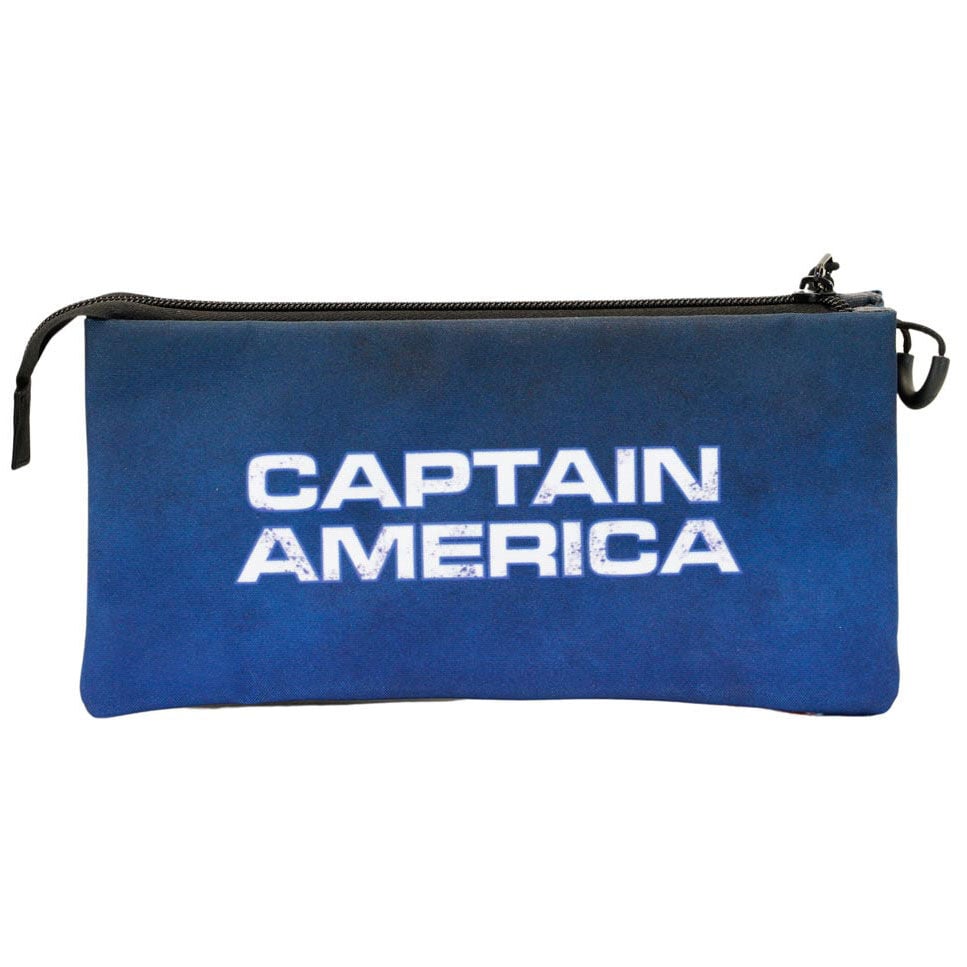 Portatodo Full Capitan America Marvel triple - imagen 3