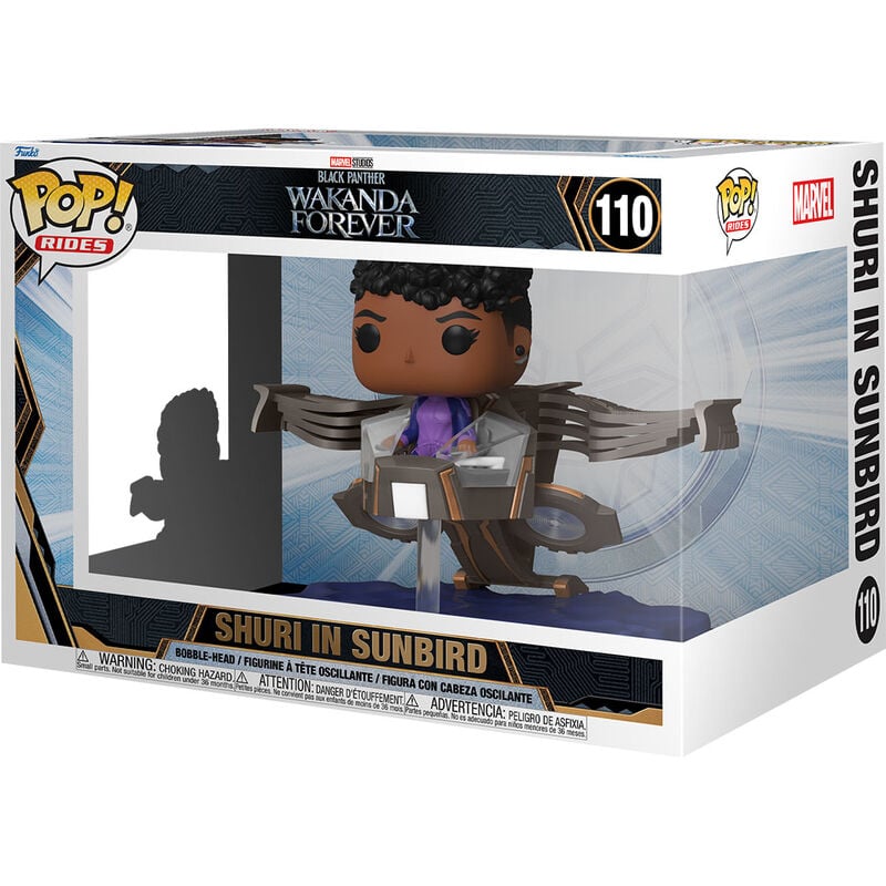 Figura POP Black Panther Wakanda Forever Shuri in Sunbird - imagen 3