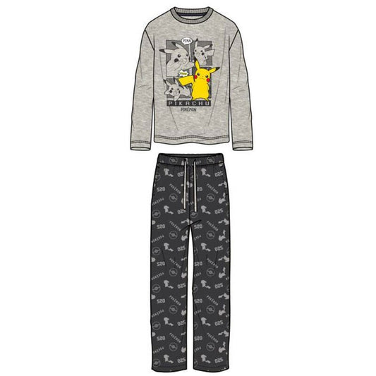 Pijama Pikachu Pokemon adulto algodon