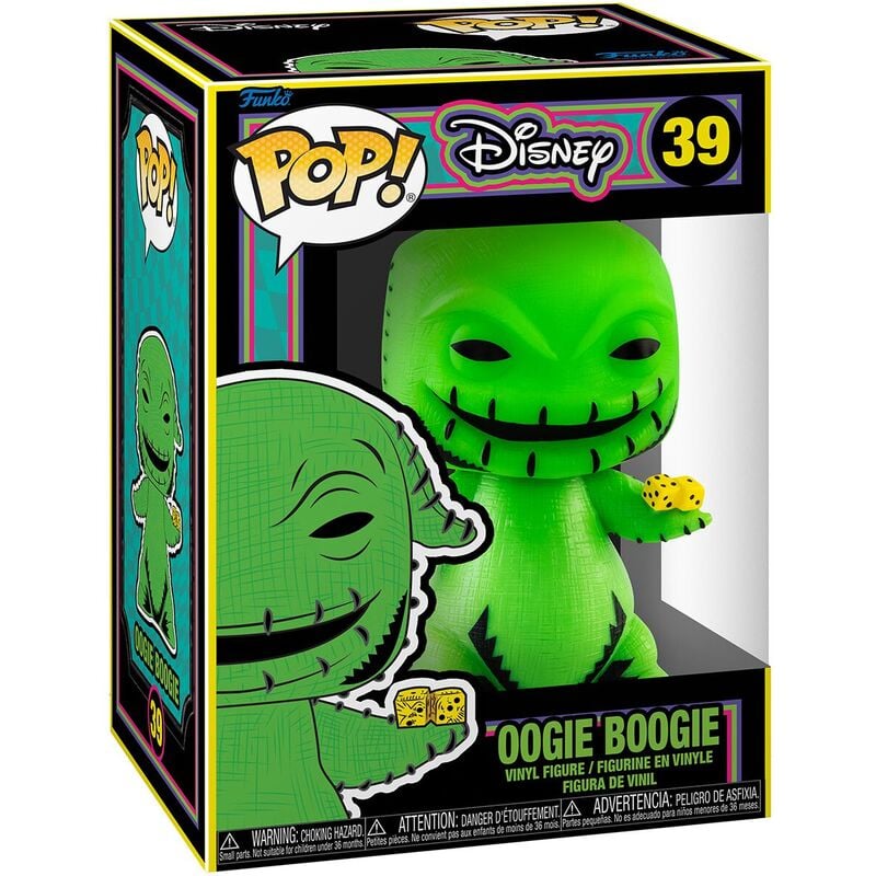 Figura POP Disney Pesadilla Antes de Navidad Oogie - imagen 2
