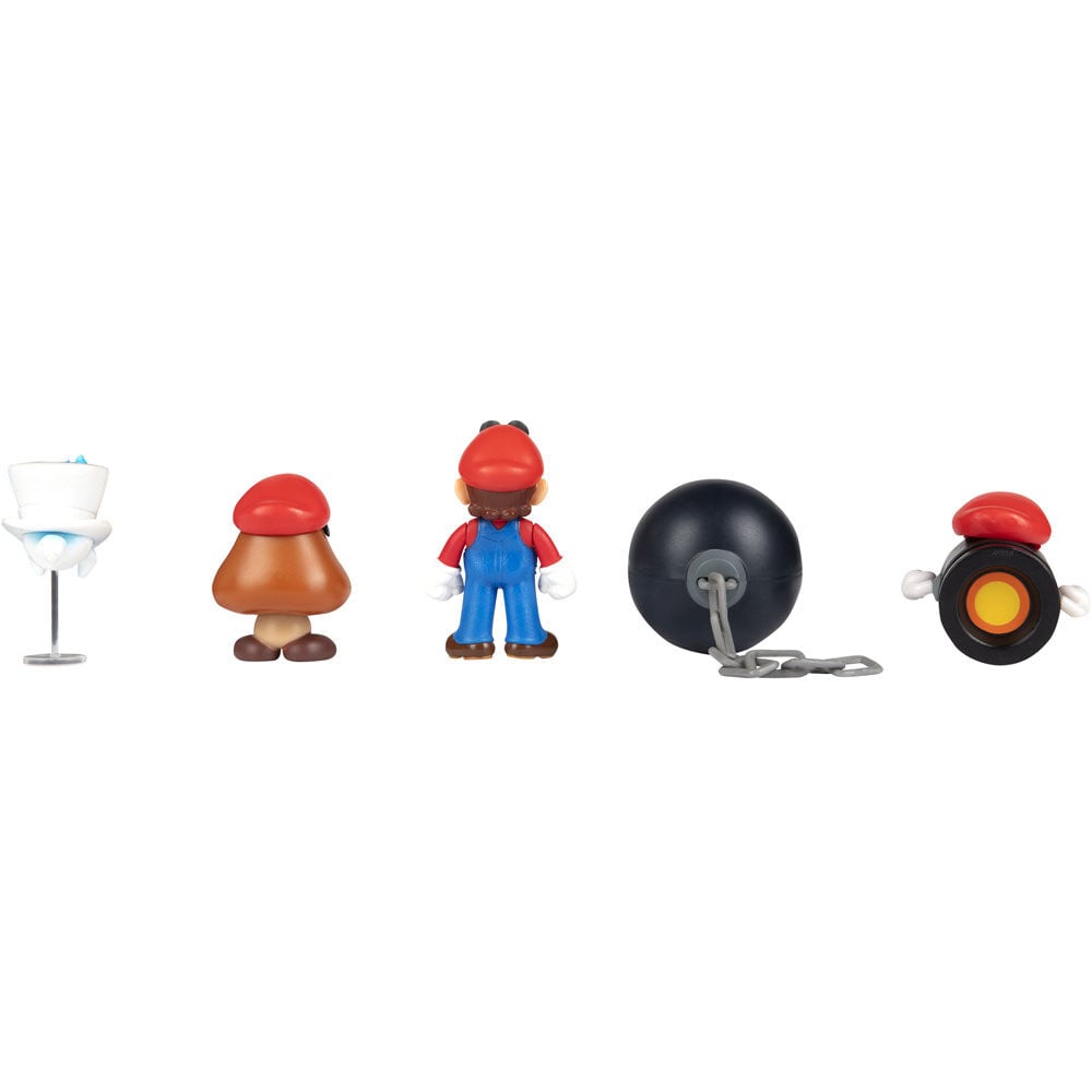 Blister 5 figuras Super Mario Bros 6,5cm - imagen 5