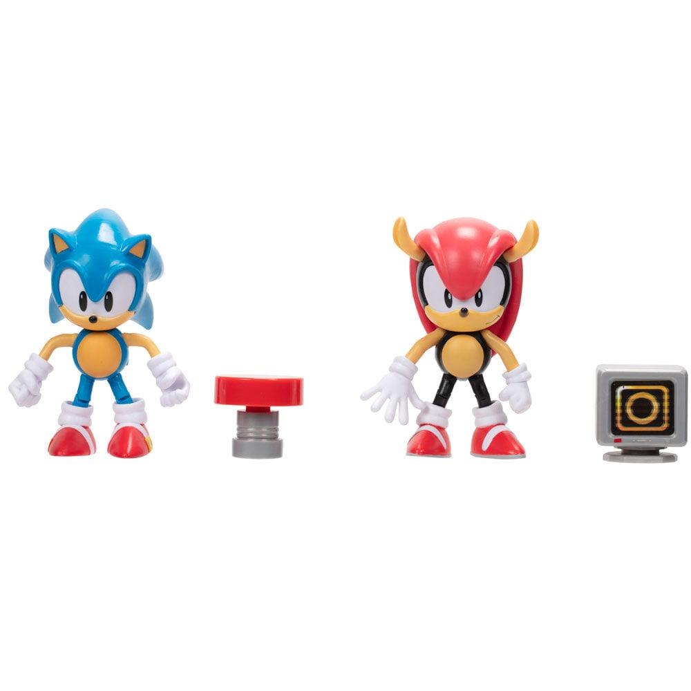 Set figuras Sonic & Mighty Sonic The Hedgehog 10cm - imagen 2