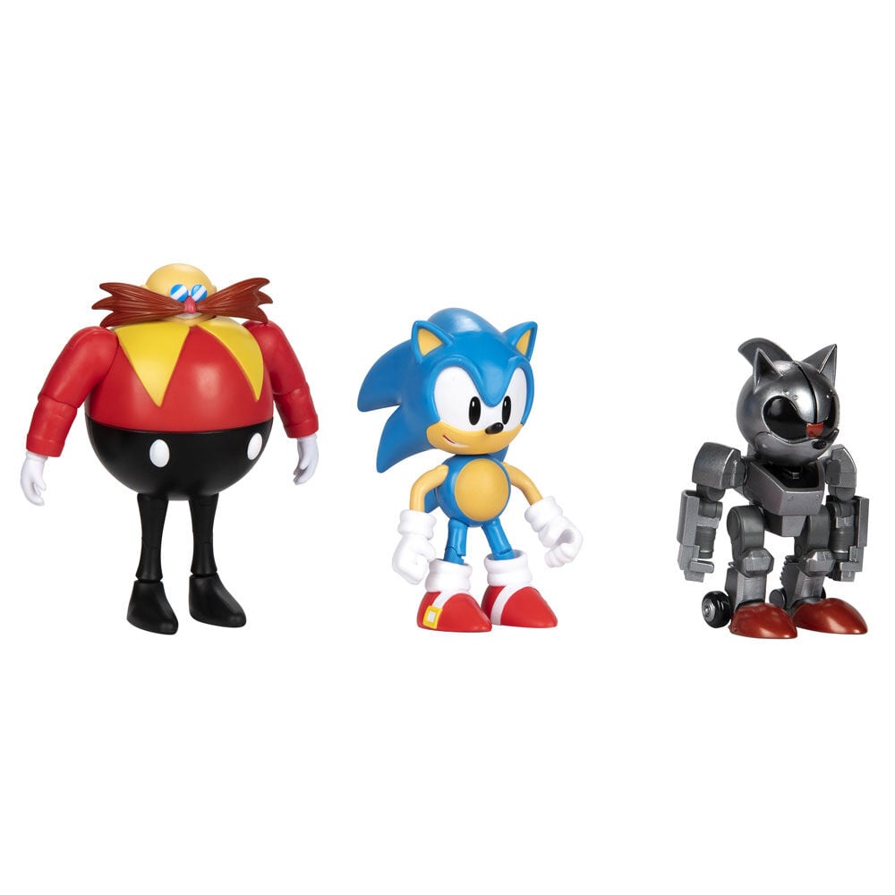 Blister 3 figuras 30th Anniversary Sonic The Hedgehog 10cm - imagen 2