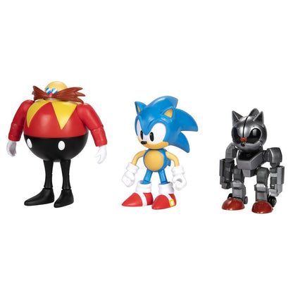 Blister 3 figuras 30th Anniversary Sonic The Hedgehog 10cm - imagen 3