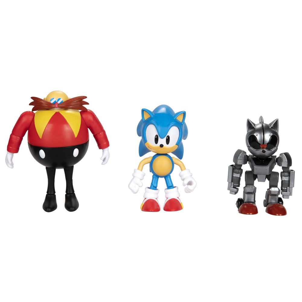 Blister 3 figuras 30th Anniversary Sonic The Hedgehog 10cm - imagen 4