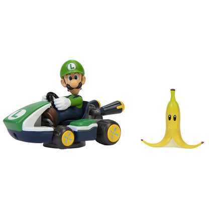 Figura Luigi Kart megagiros Mario Kart 6,5cm - imagen 2