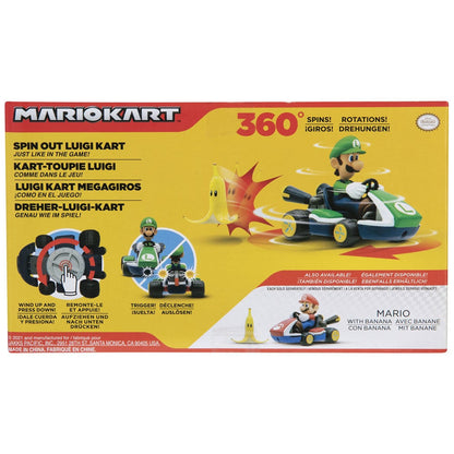 Figura Luigi Kart megagiros Mario Kart 6,5cm - imagen 4