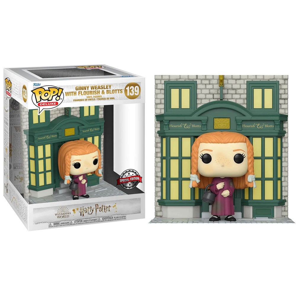 Figura POP Harry Potter Diagon Alley Ginny Weasley Flourish & Blotts Exclusive - imagen 2