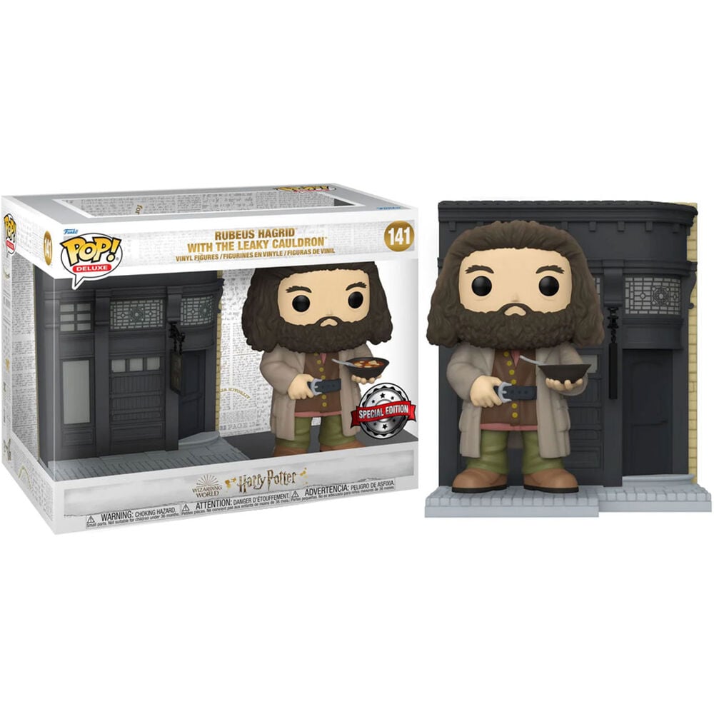 Figura POP Harry Potter Diagon Alley Rubeus Hagrid The Leaky Cauldron Exclusive - imagen 2