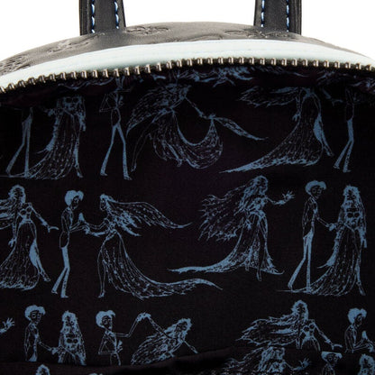 Mochila Emily Bouquet La Novia Cadaver Loungefly 26cm - imagen 6