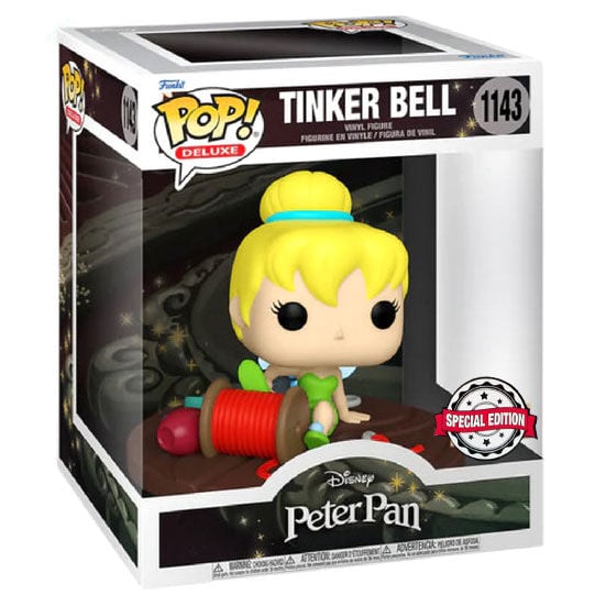 Figura POP Disney Peter Pan Tinker Bell on Spool Exclusive - imagen 2