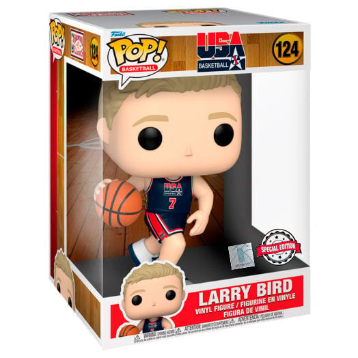 Figura POP NBA Larry Bird 1992 Team US Navy Jersey Exclusive 25cm - imagen 2