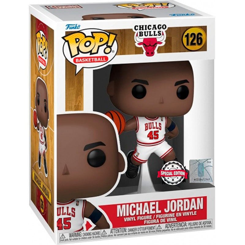 Figura POP NBA Chicago Bulls Michael Jordan Exclusive - imagen 2