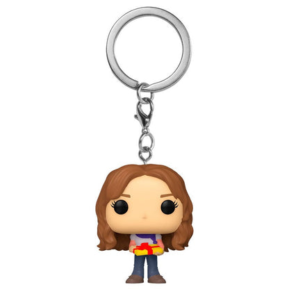 Llavero Pocket POP Harry Potter Holiday Hermione Exclusive - imagen 2