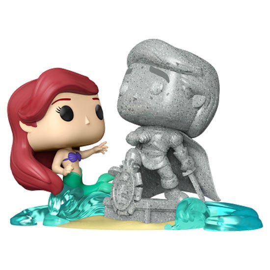 Figura POP Disney Ultimate Princess La Sirenita Ariel & Statue Eric Exclusive - imagen 2