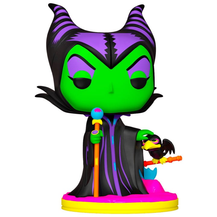 Figura POP Disney Villains Maleficent Black Light Exclusive - imagen 2