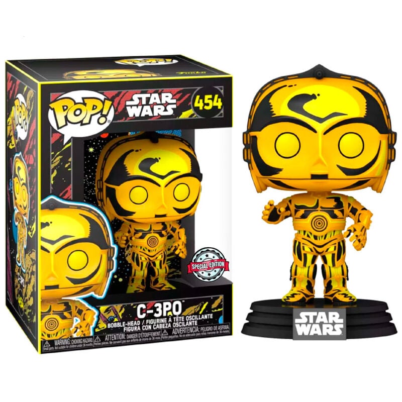 Figura POP Star Wars Retro Series C-3PO Exclusive - imagen 3