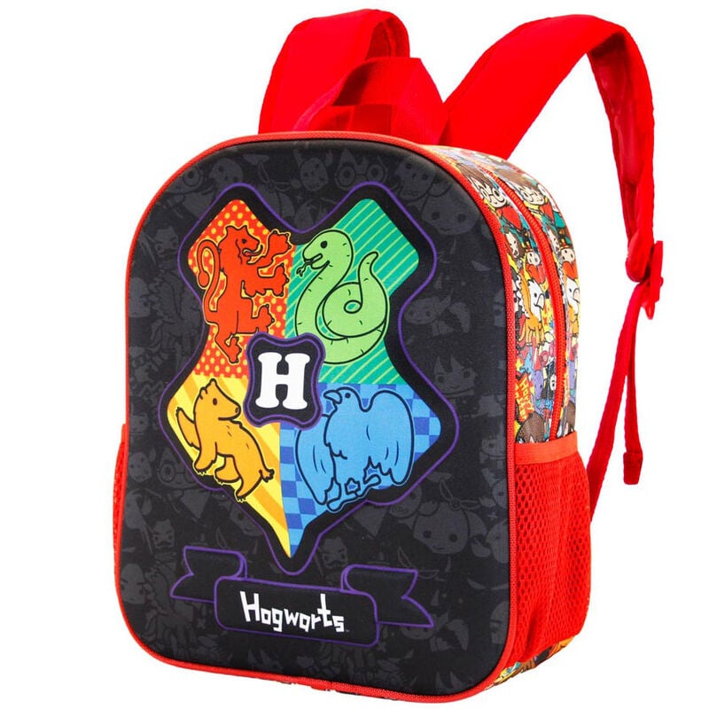 Mochila 3D Hogwarts Harry Potter 31cm - imagen 2
