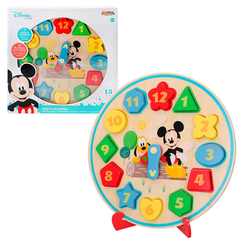 Reloj Baby Disney madera