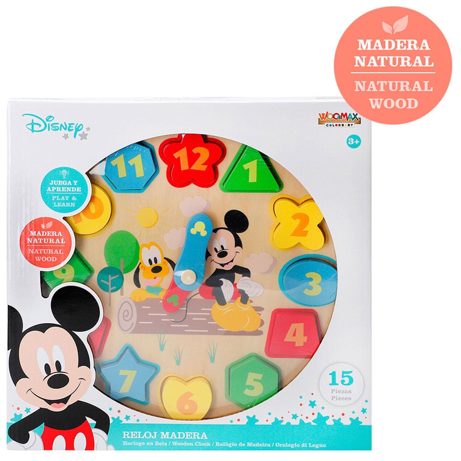 Reloj Baby Disney madera - imagen 3