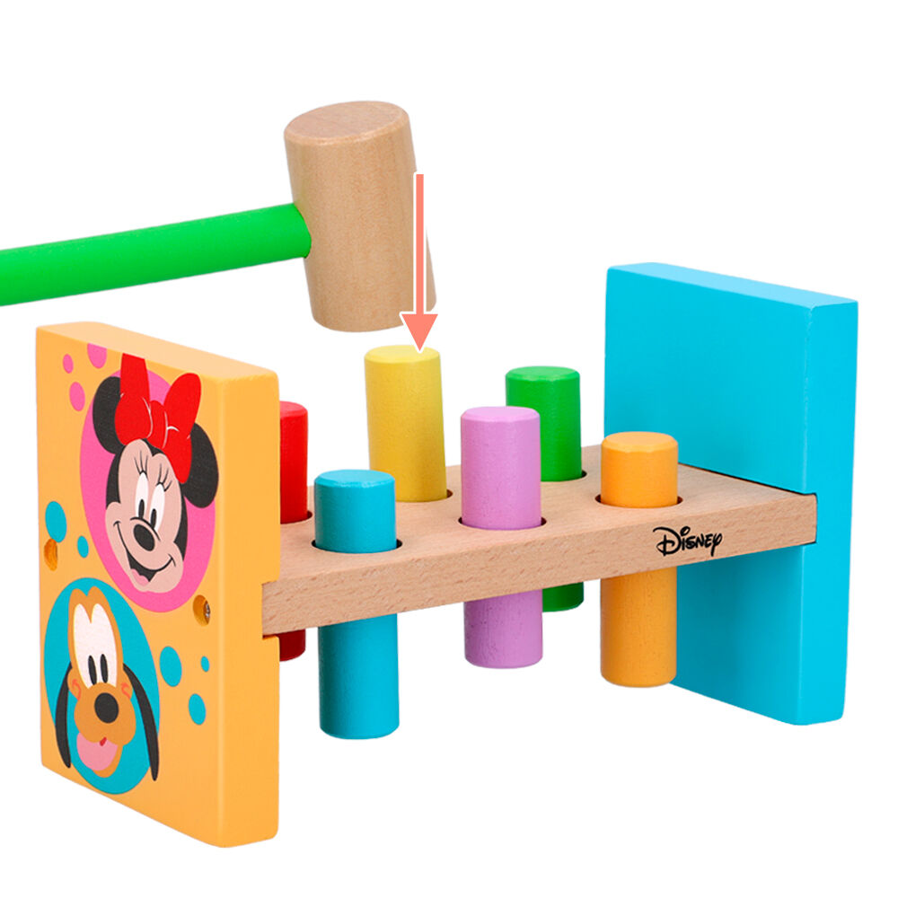 Juego Martillo Baby Disney madera