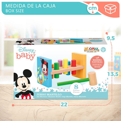Juego Martillo Baby Disney madera - imagen 6