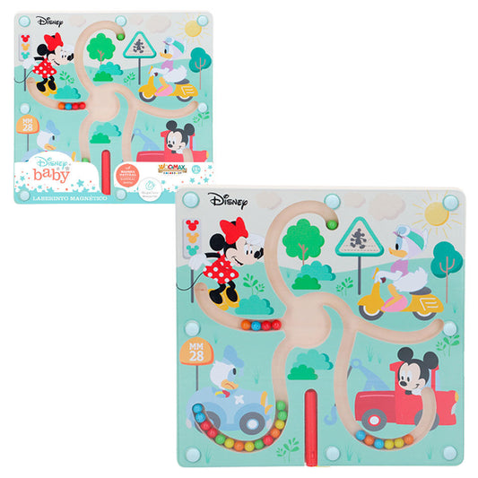 Laberinto magnetico Baby Disney madera