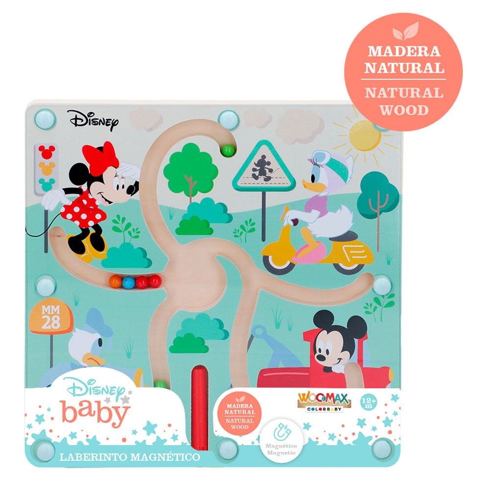 Laberinto magnetico Baby Disney madera - imagen 2
