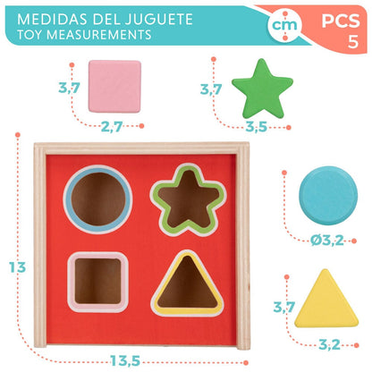 Cubo formas madera Mickey Minnie Disney - imagen 2