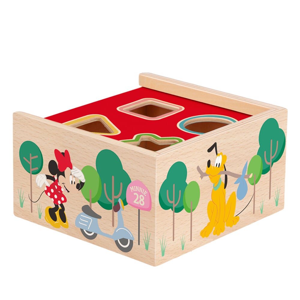 Cubo formas madera Mickey Minnie Disney - imagen 5