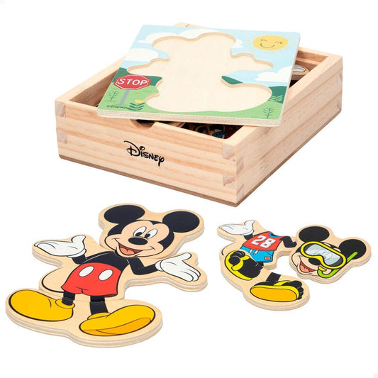 Puzzle madera Mickey Disney - imagen 2