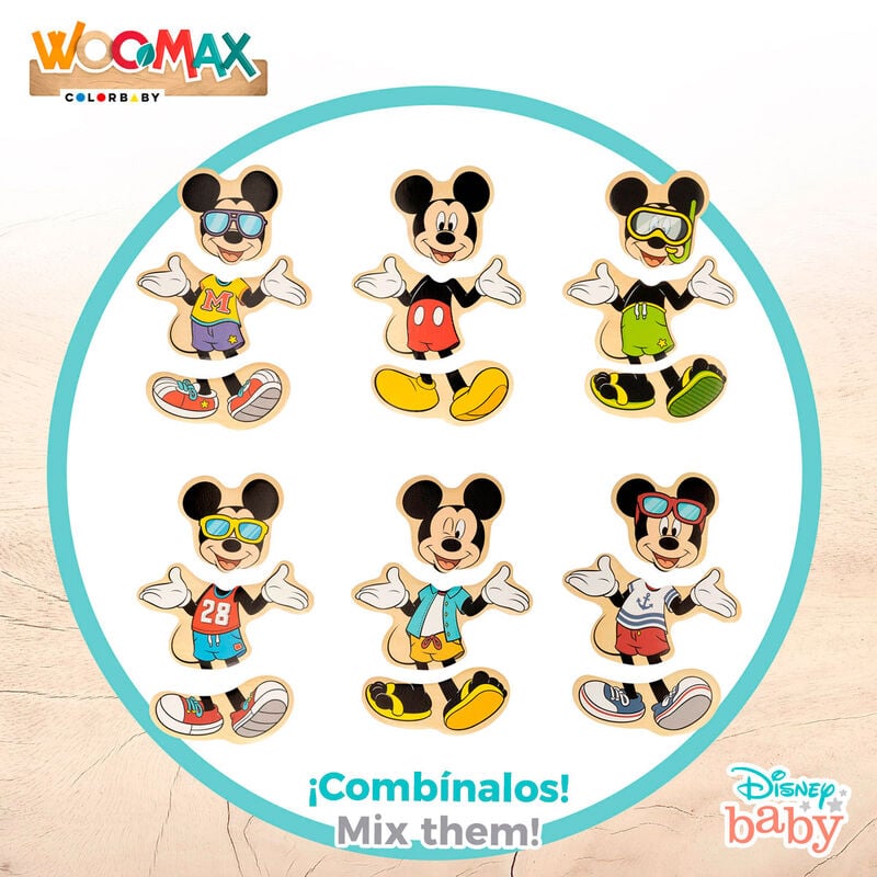 Puzzle madera Mickey Disney - imagen 3