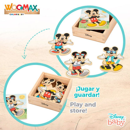 Puzzle madera Mickey Disney - imagen 4