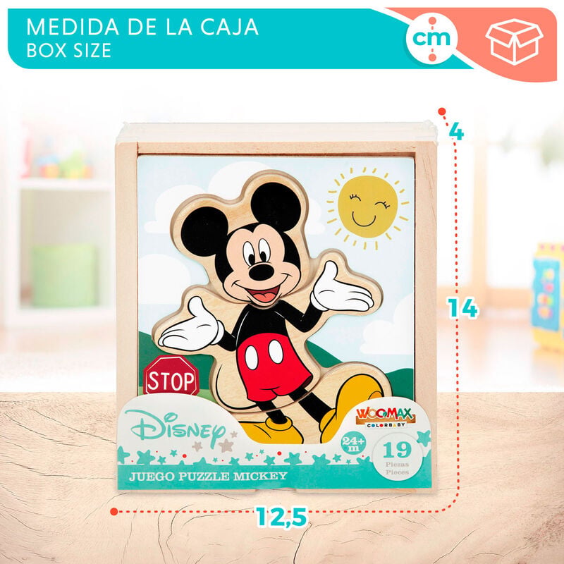 Puzzle madera Mickey Disney - imagen 7