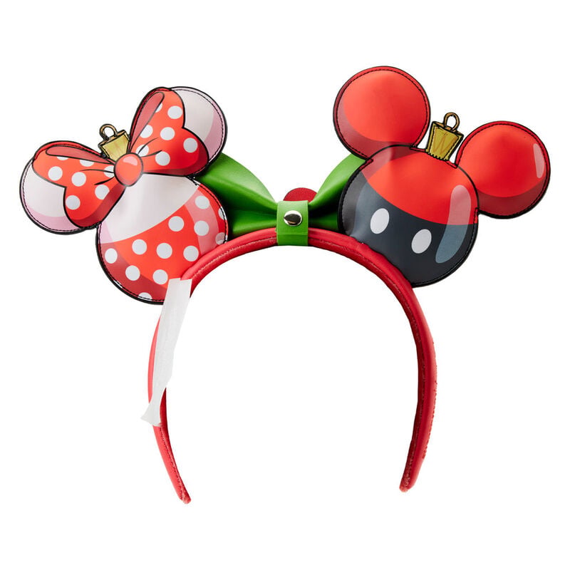 Diadema Orejas Navidad Mickey & Minnie Disney Loungefly - imagen 3